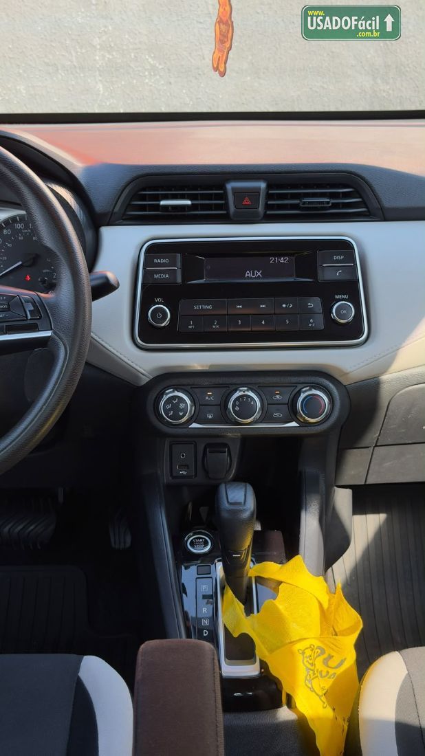 Nissan Versa Sense 1.6 Automático Flex 2021/2022 — foto 10 de 12