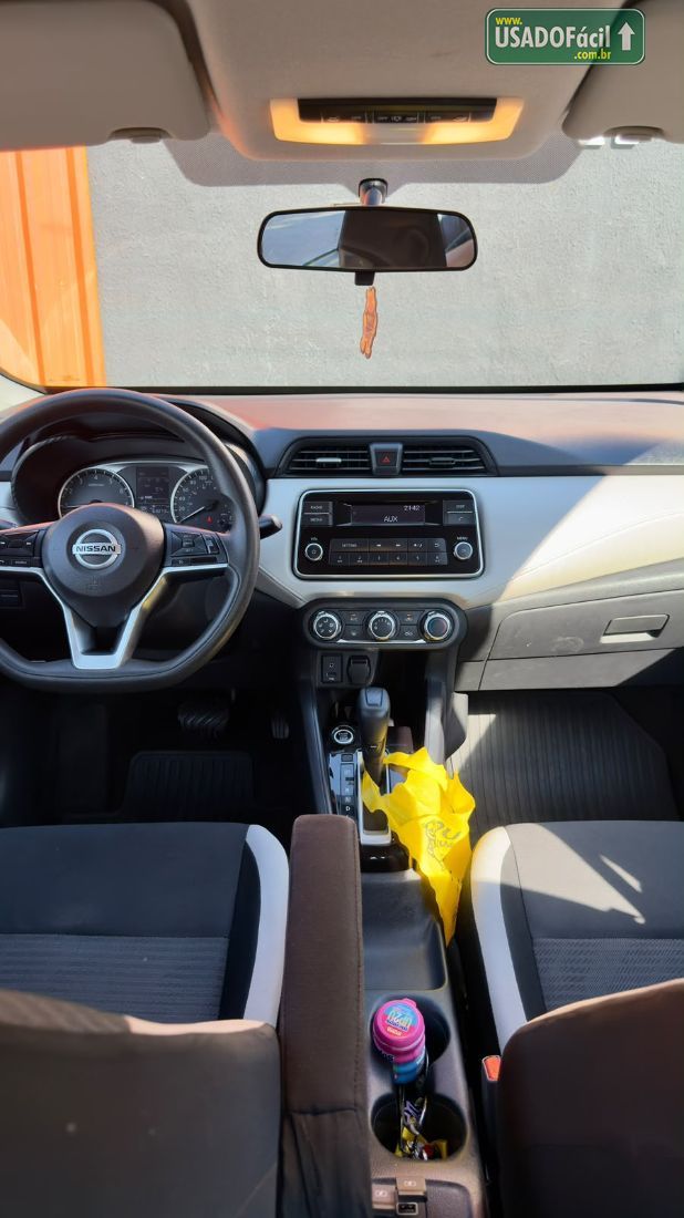 Nissan Versa Sense 1.6 Automático Flex 2021/2022 — foto 9 de 12