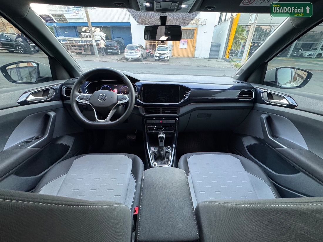 Volkswagen T-Cross Comfortline 200 TSI 1.0 Automático Flex 2023/2024 — foto 8 de 11