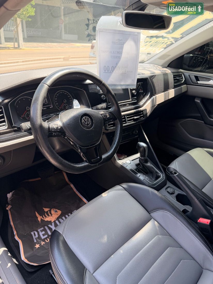 Volkswagen Virtus Comfortline 200 TSI Automático Flex 2018/2018 — foto 6 de 7