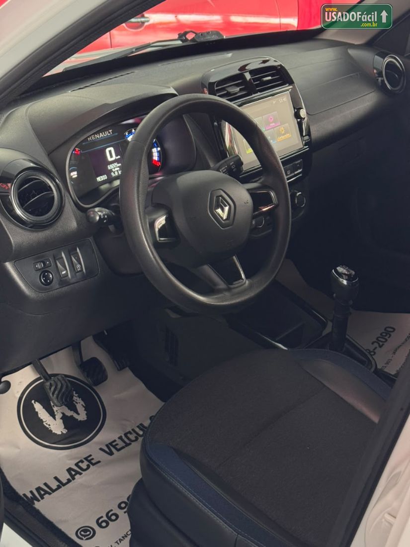Renault Kwid Intense 1.0 Mecânico Flex 2022/2023 — foto 7 de 13