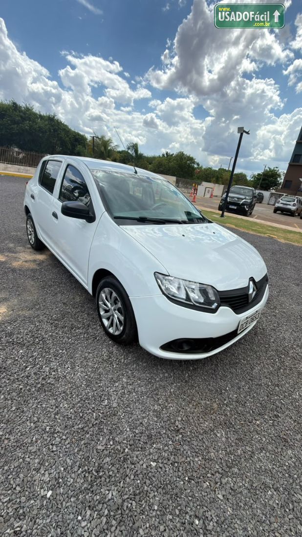 Renault Sandero Authentique 1.0 Flex 5P 2017/2018 — foto 2 de 11