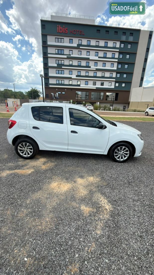 Renault Sandero Authentique 1.0 Flex 5P 2017/2018 — foto 3 de 11