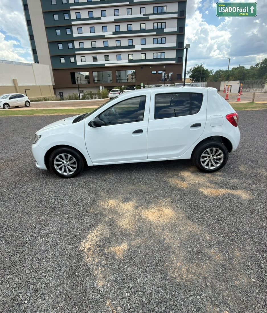 Renault Sandero Authentique 1.0 Flex 5P 2017/2018 — foto 4 de 11
