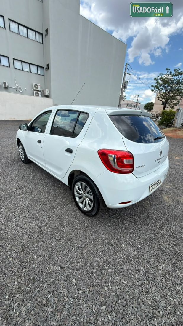 Renault Sandero Authentique 1.0 Flex 5P 2017/2018 — foto 5 de 11