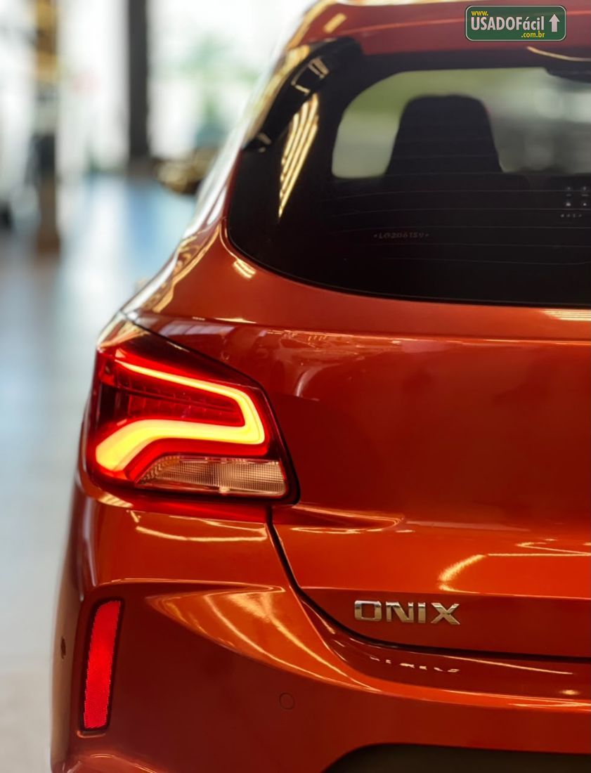 CHEVROLET/GM Onix Hatch Premier 1.0 Turbo Automático Flex 2020/2020 — foto 5 de 13