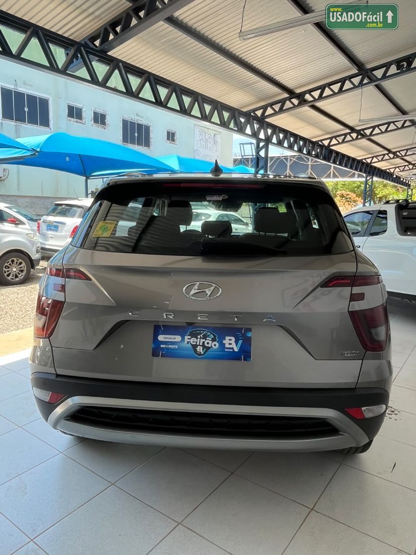 Hyundai Creta Limited 1.0 Turbo Automático Flex 2024/2025 — foto 8 de 9