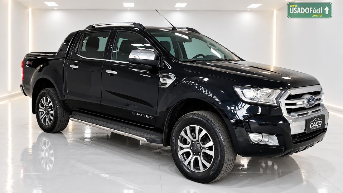 Ford Ranger Limited CD 3.2 4x4 Automático Diesel 2018/2019 — foto 2 de 10