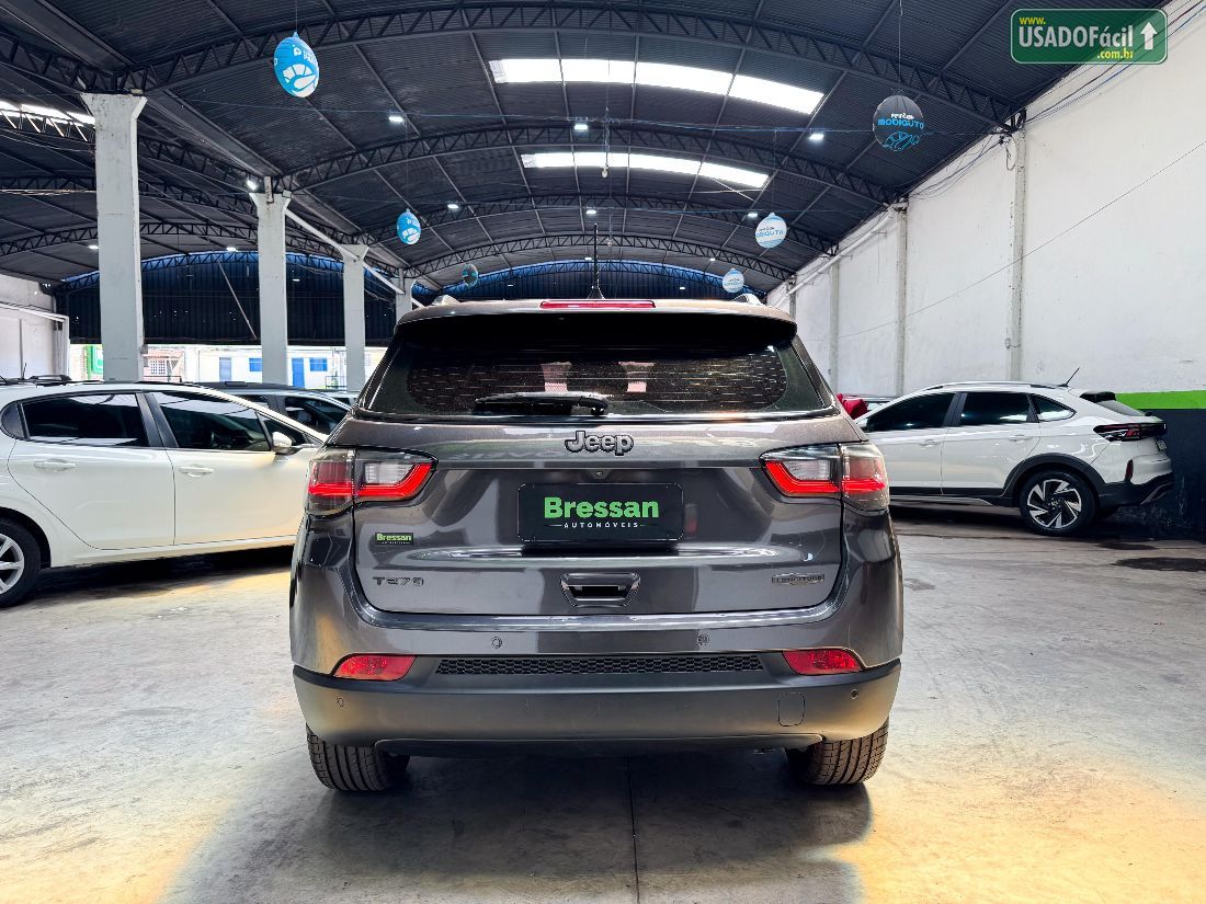 Jeep Compass Longitude T270 1.3 Turbo 4x2 Automático Flex 2021/2022 — foto 6 de 8