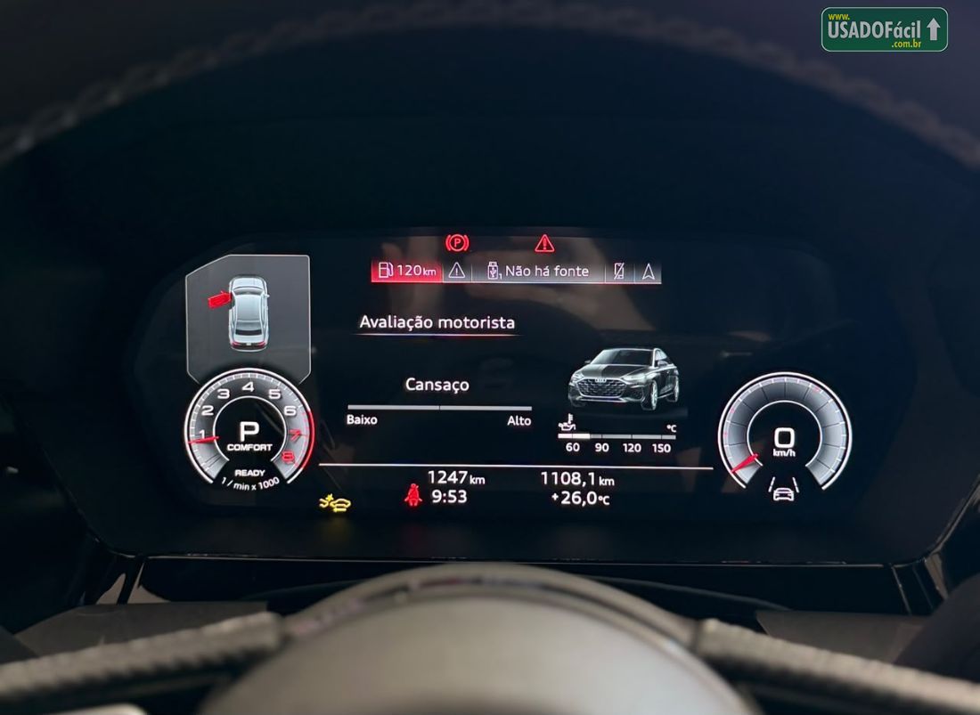 Audi A3 Sedan Performance 2.0 TFSI S-tronic 2025/2025 — foto 23 de 24