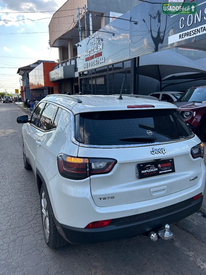 Jeep Compass Longitude T270 1.3 Turbo 4x2 Automático Flex 2021/2022 — foto 21 de 23