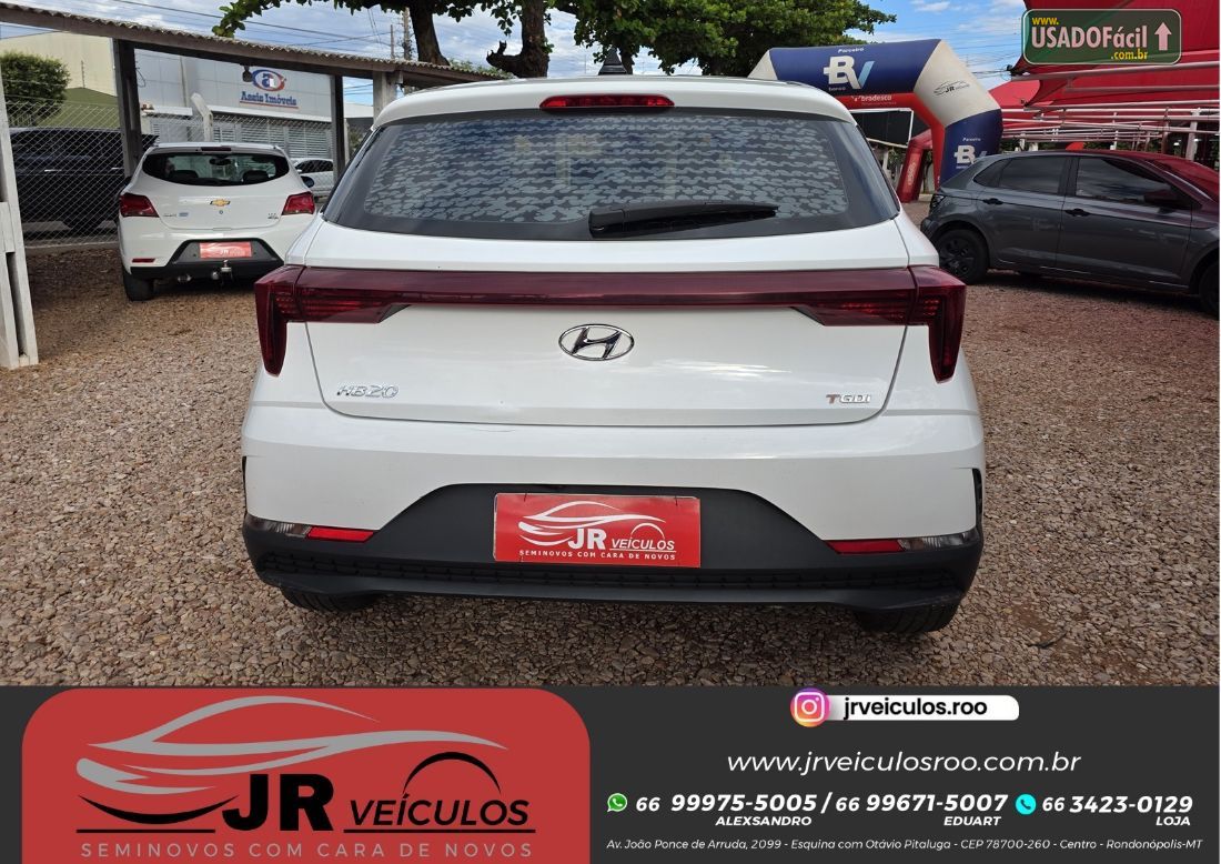 Hyundai HB20 Hatch Comfort 1.0 Turbo Automático Flex 2023/2023 — foto 6 de 15