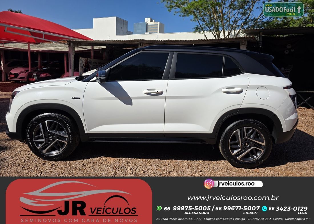 Hyundai Creta N Line 1.0 Turbo Automático Flex 2024/2025 — foto 4 de 15