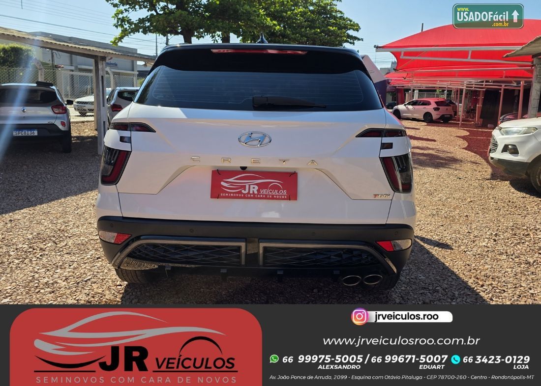 Hyundai Creta N Line 1.0 Turbo Automático Flex 2024/2025 — foto 6 de 15