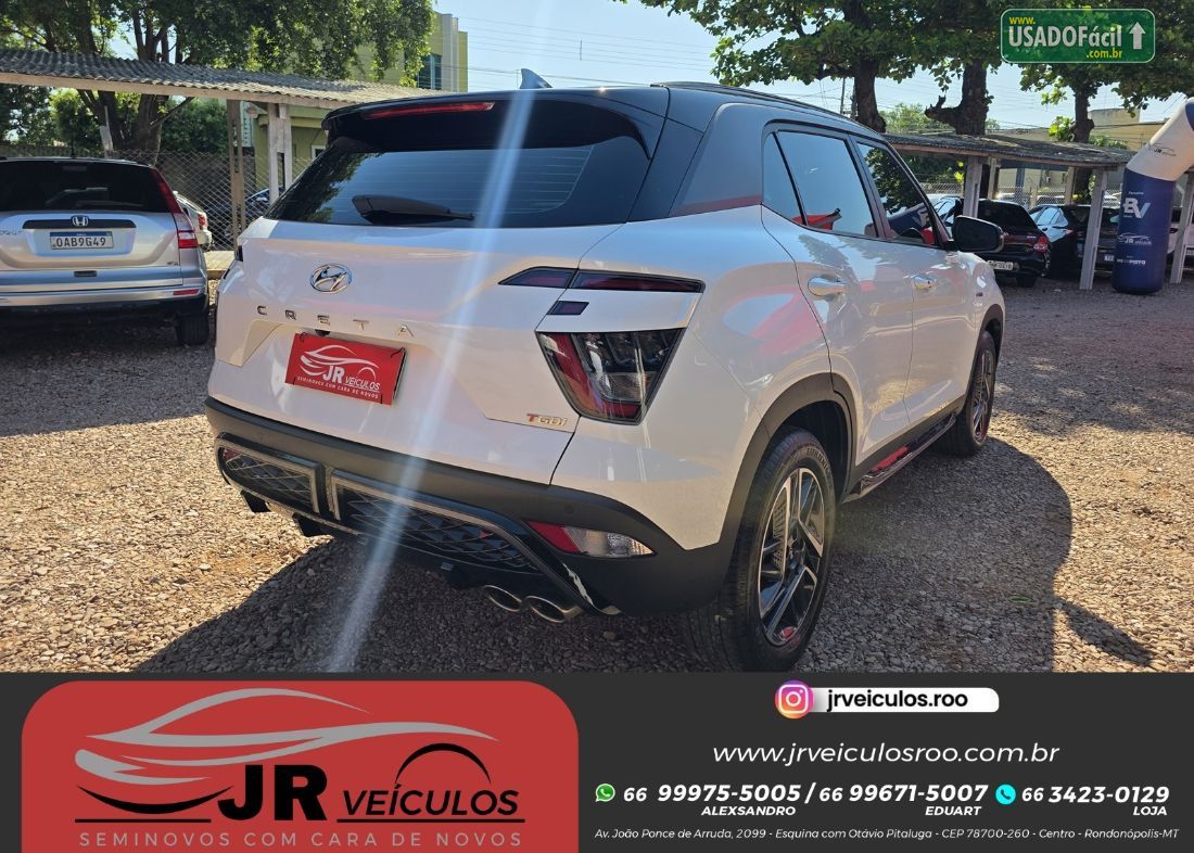 Hyundai Creta N Line 1.0 Turbo Automático Flex 2024/2025 — foto 7 de 15