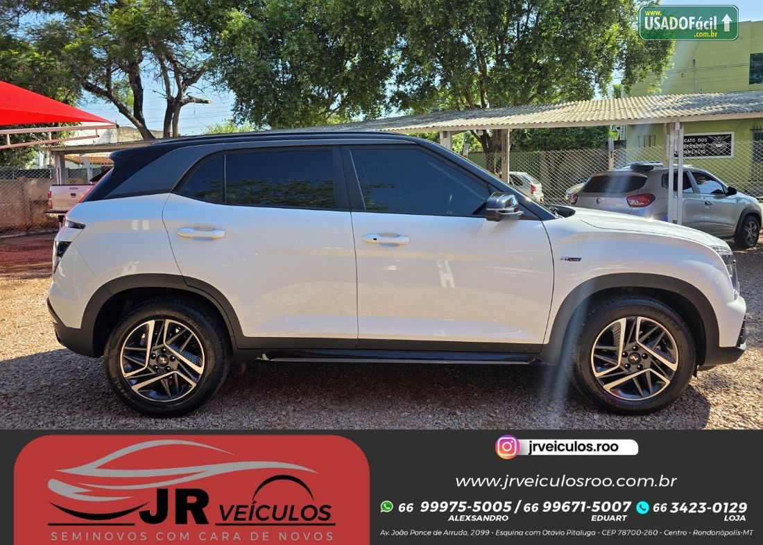 Hyundai Creta N Line 1.0 Turbo Automático Flex 2024/2025 — foto 8 de 15