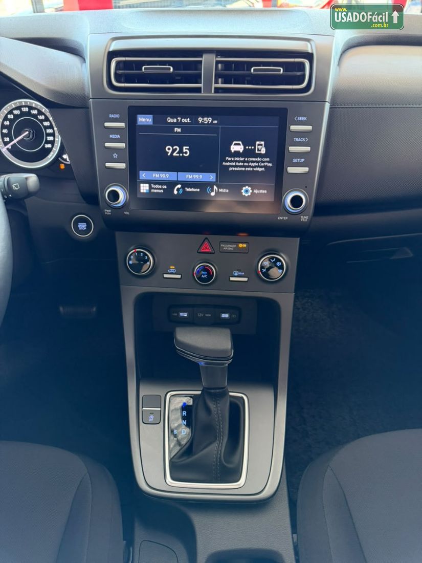 Hyundai Creta Comfort 1.0 Turbo Automático Flex 2024/2025 — foto 7 de 10