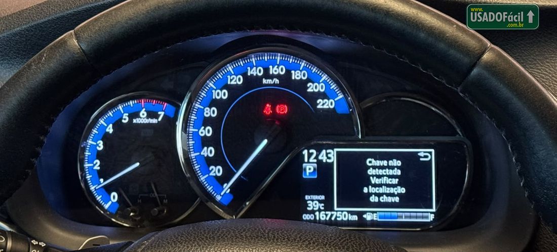 Toyota Yaris Sedan XLS 1.5 Automático Flex 2018/2019 — foto 8 de 13