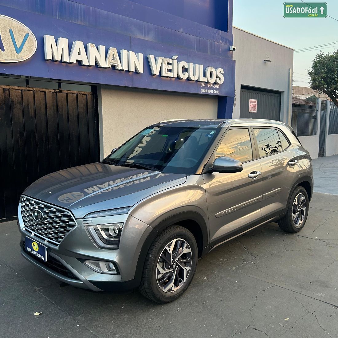Hyundai Creta Limited 1.0 Turbo Automático Flex 2023/2024 — foto 2 de 9
