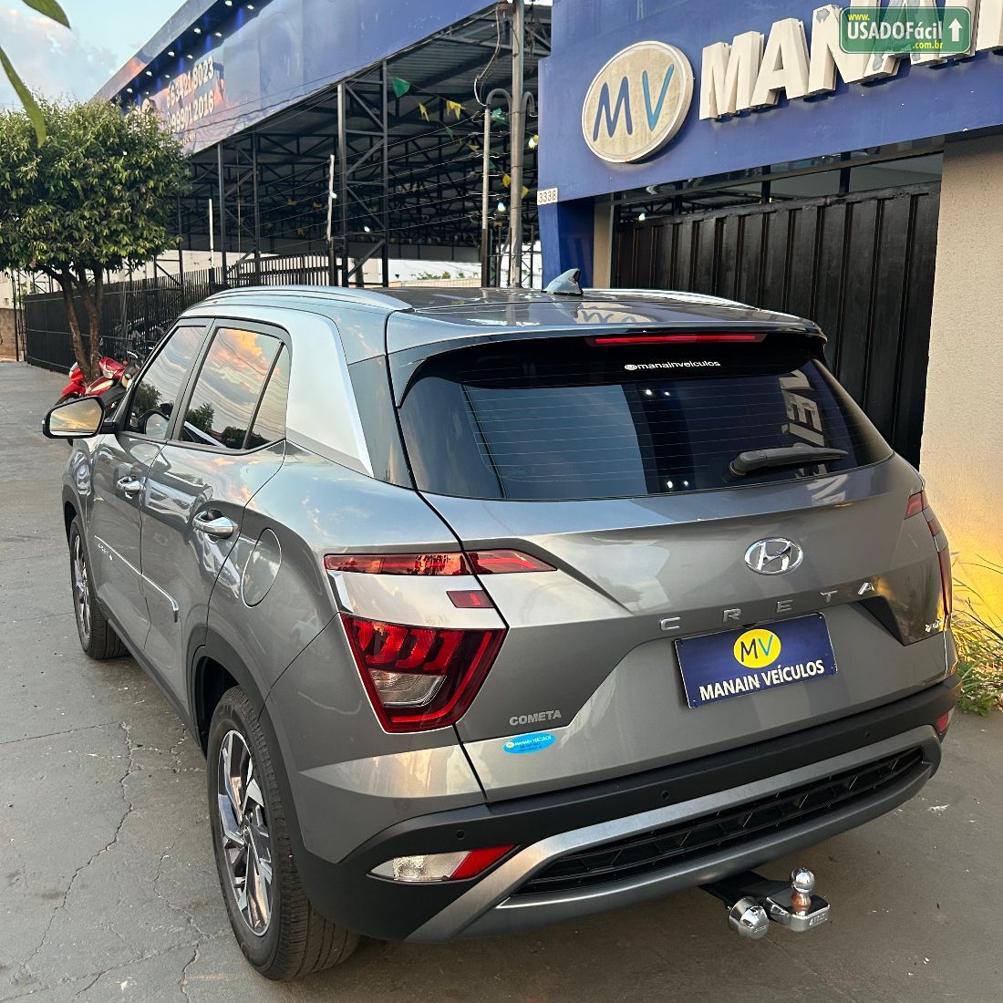 Hyundai Creta Limited 1.0 Turbo Automático Flex 2023/2024 — foto 4 de 9
