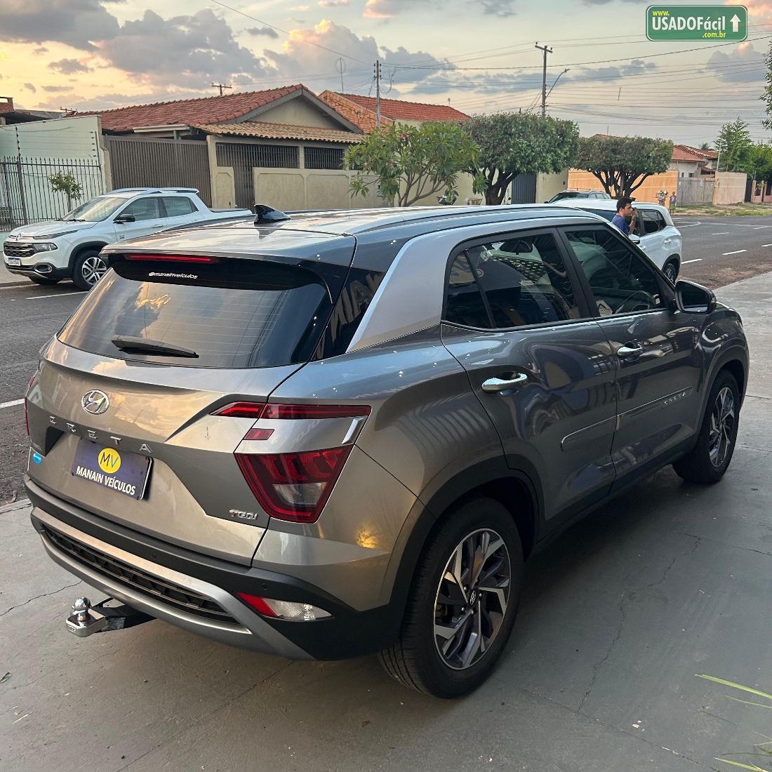 Hyundai Creta Limited 1.0 Turbo Automático Flex 2023/2024 — foto 5 de 9