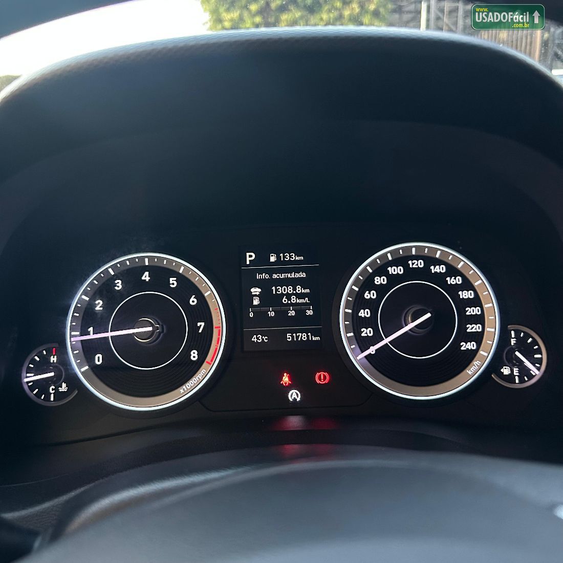 Hyundai Creta Limited 1.0 Turbo Automático Flex 2023/2024 — foto 9 de 9