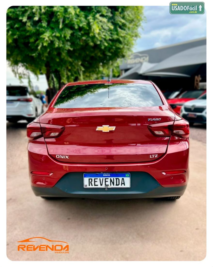 CHEVROLET/GM Onix Sedan Plus 1.0 Turbo Automático Flex 2020/2021 — foto 9 de 12