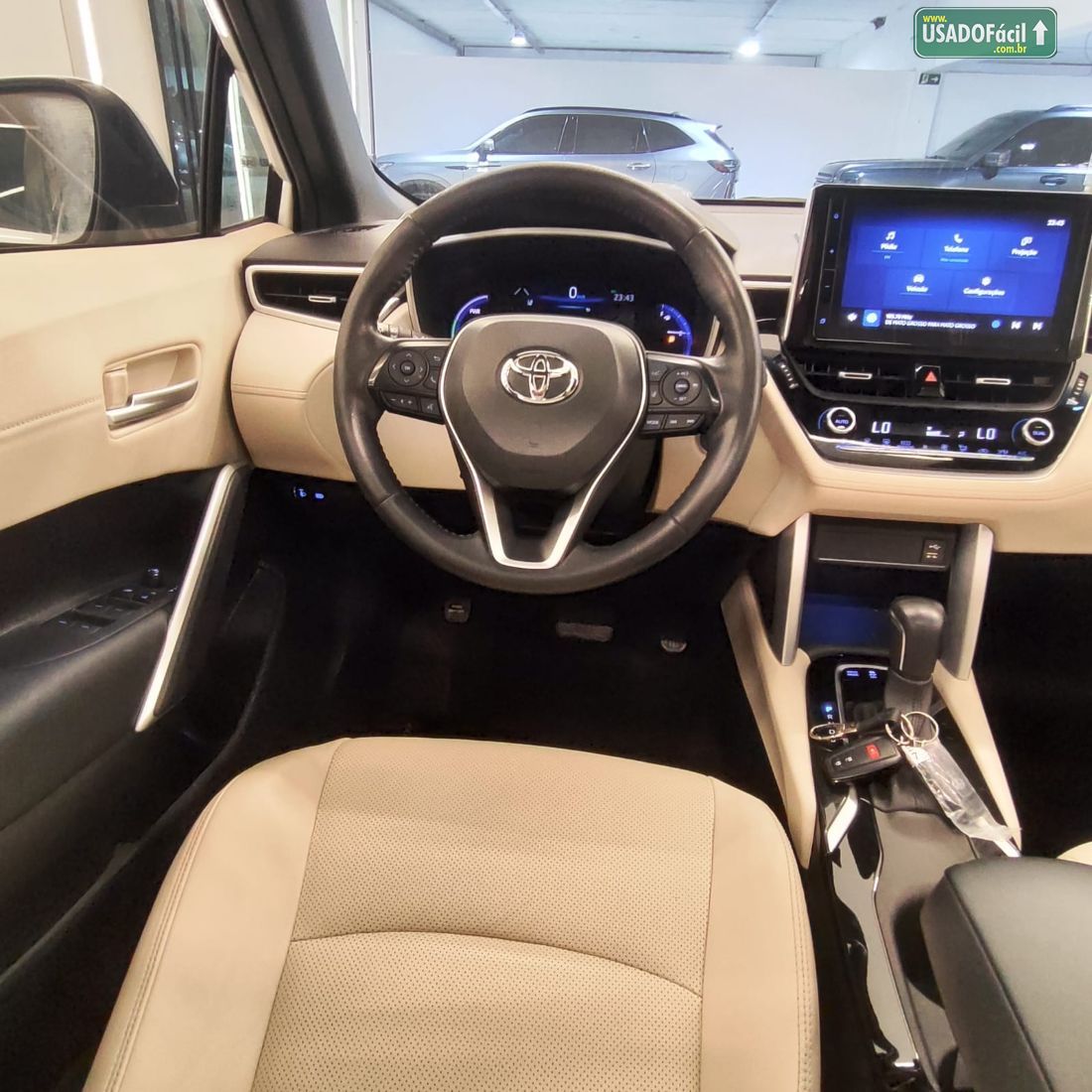 Toyota Corolla Cross XRX 1.8 Automático Híbrido 2023/2024 — foto 12 de 13