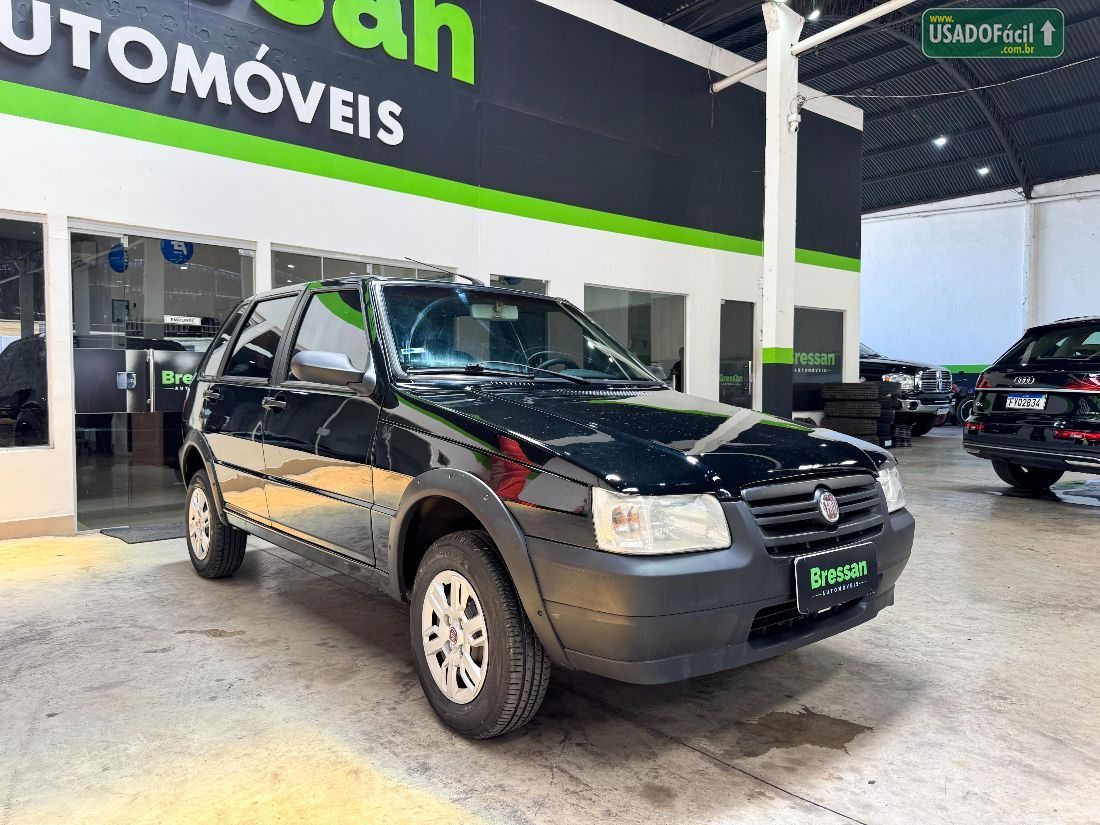 Fiat Uno Mille Way Economy Fire 1.0 Flex 4P 2009/2010 — foto 2 de 8