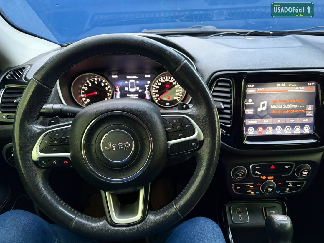 Jeep Compass Limited 2.0 4x2 Automático Flex 2017/2018 — foto 12 de 13