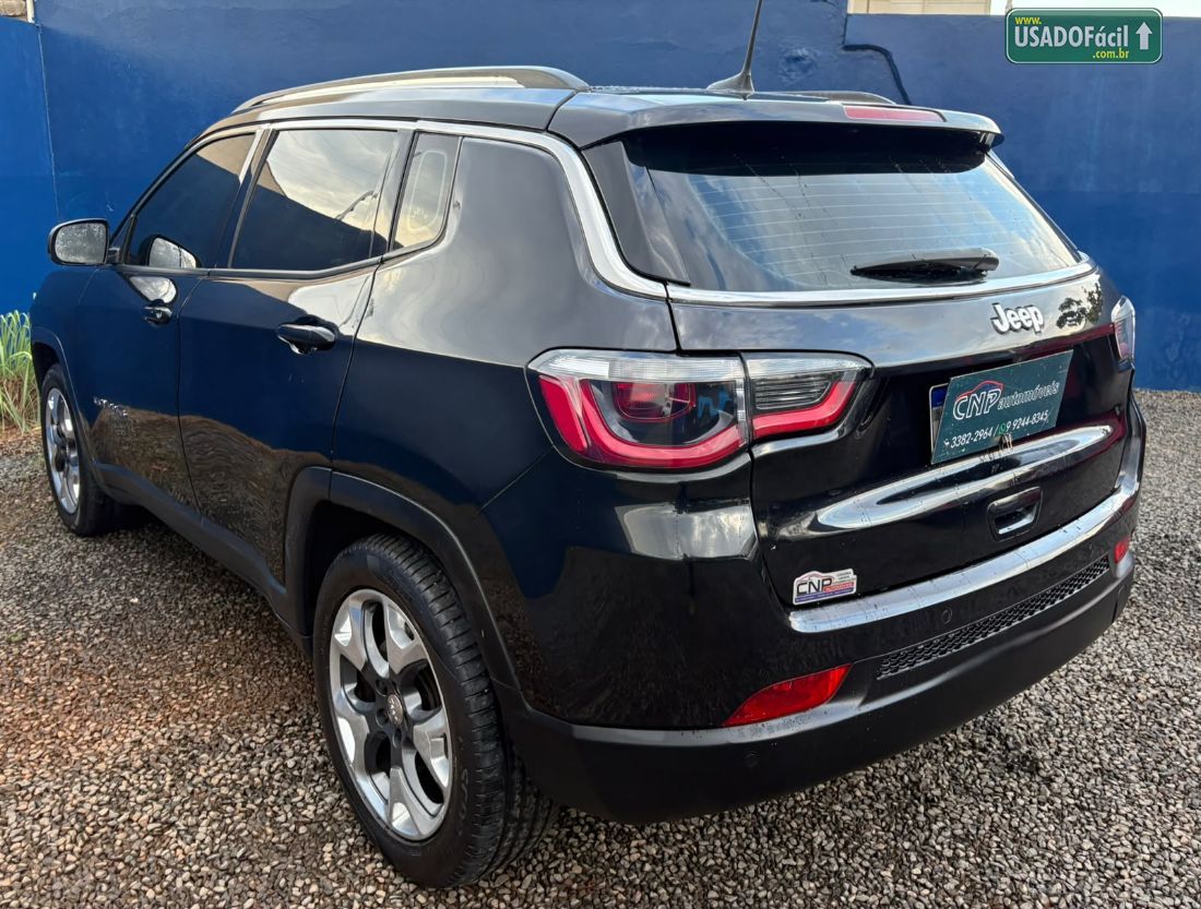 Jeep Compass Limited 2.0 4x2 Automático Flex 2017/2018 — foto 4 de 13