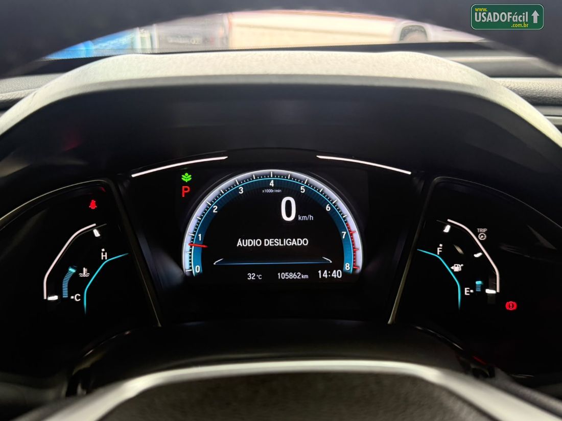 Honda Civic Sedan EX 2.0 Automático Flex 2019/2019 — foto 6 de 10