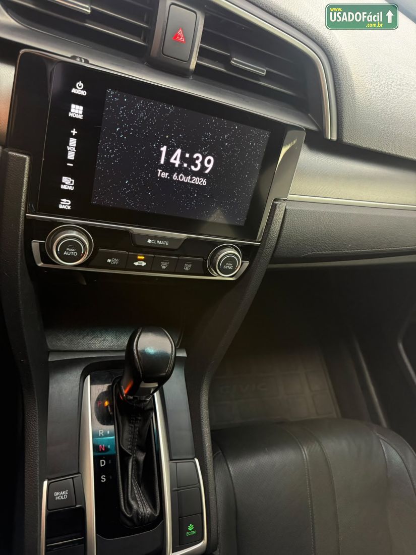 Honda Civic Sedan EX 2.0 Automático Flex 2019/2019 — foto 7 de 10