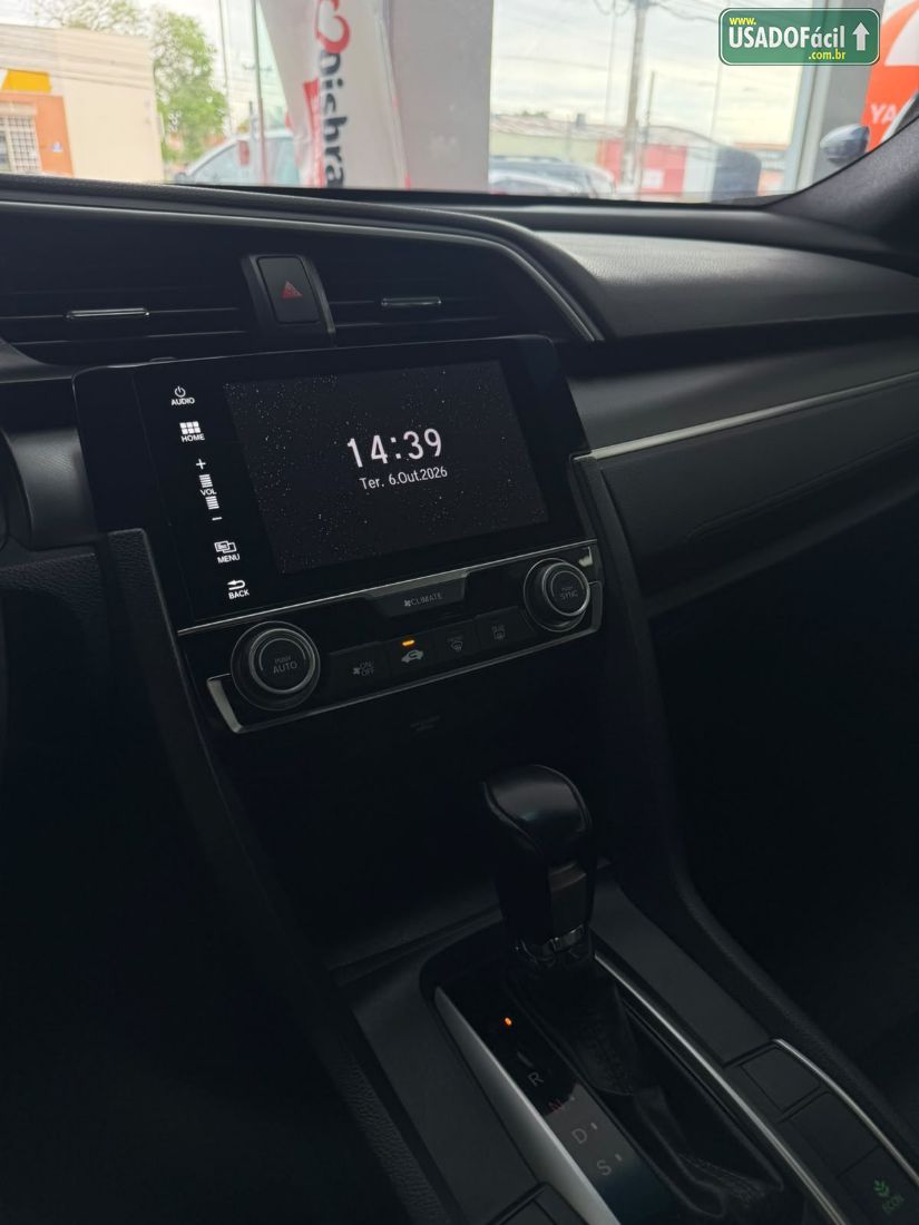 Honda Civic Sedan EX 2.0 Automático Flex 2019/2019 — foto 8 de 10