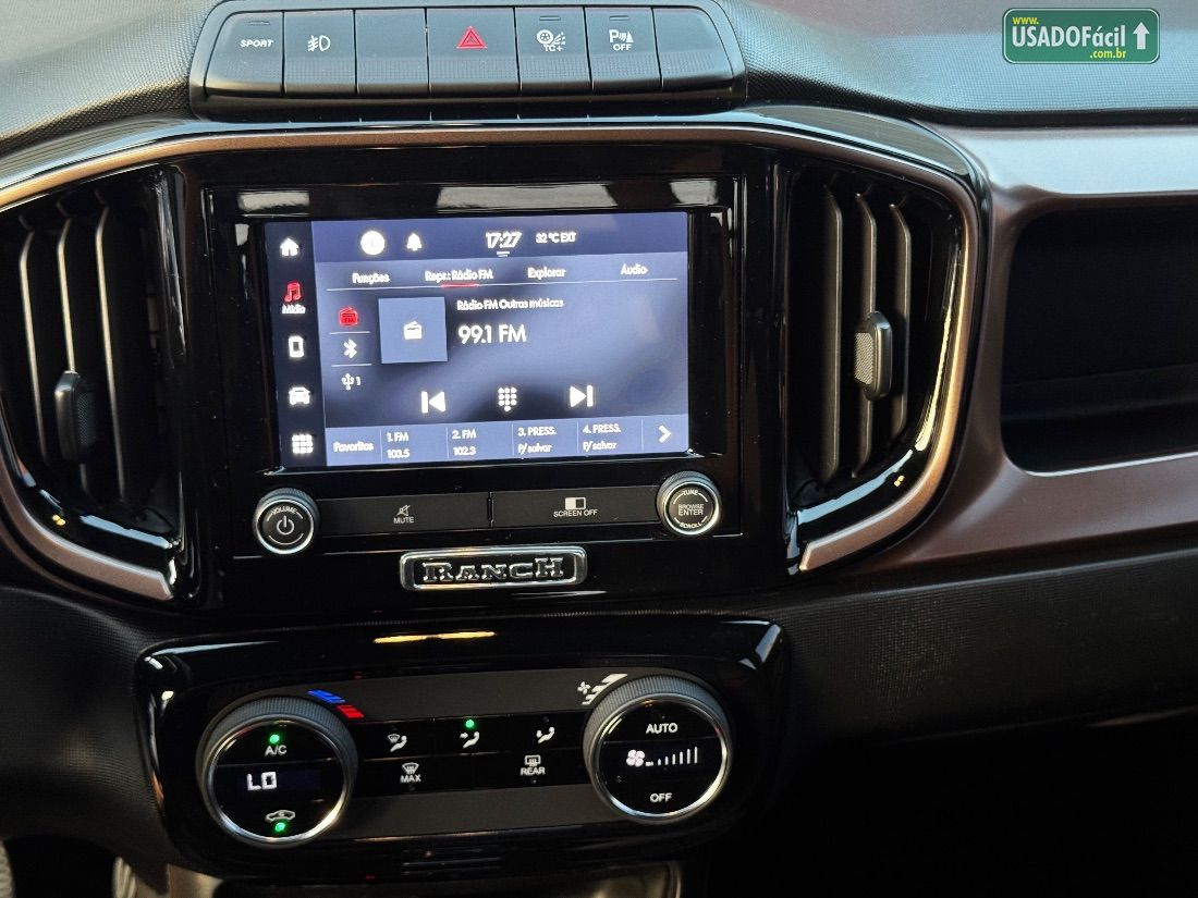 Fiat Strada Ranch CD 1.3 Automático Flex 2023/2023 — foto 14 de 23