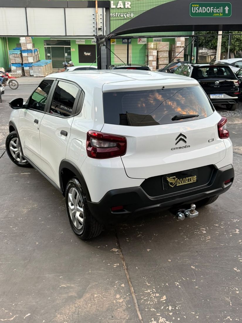 Citroen C3 Live Pack 1.0 Mecânico Flex 5P 2023/2023 — foto 10 de 25