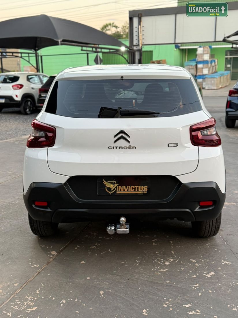Citroen C3 Live Pack 1.0 Mecânico Flex 5P 2023/2023 — foto 12 de 25