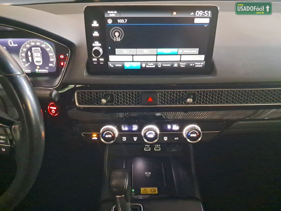 Honda Civic Sedan Touring 2.0 Turbo Automático híbrido 2023/2024 — foto 7 de 12