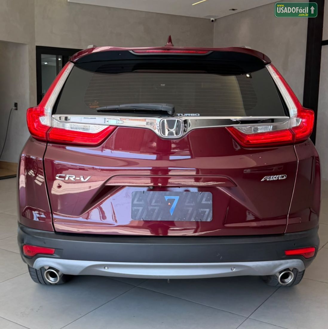 Honda CRV Touring 1.5 4WD Automático 2018/2018 — foto 6 de 15