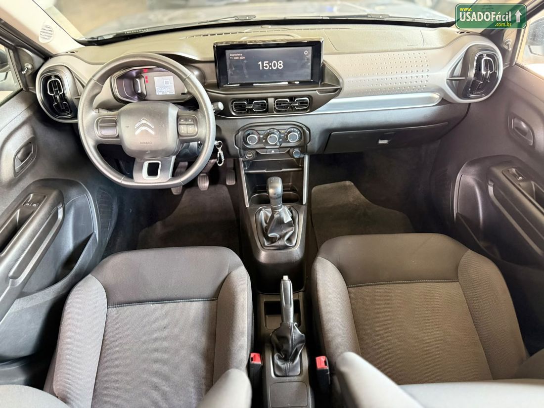 Citroen C3 Live Pack 1.0 Mecânico Flex 5P 2024/2025 — foto 10 de 15