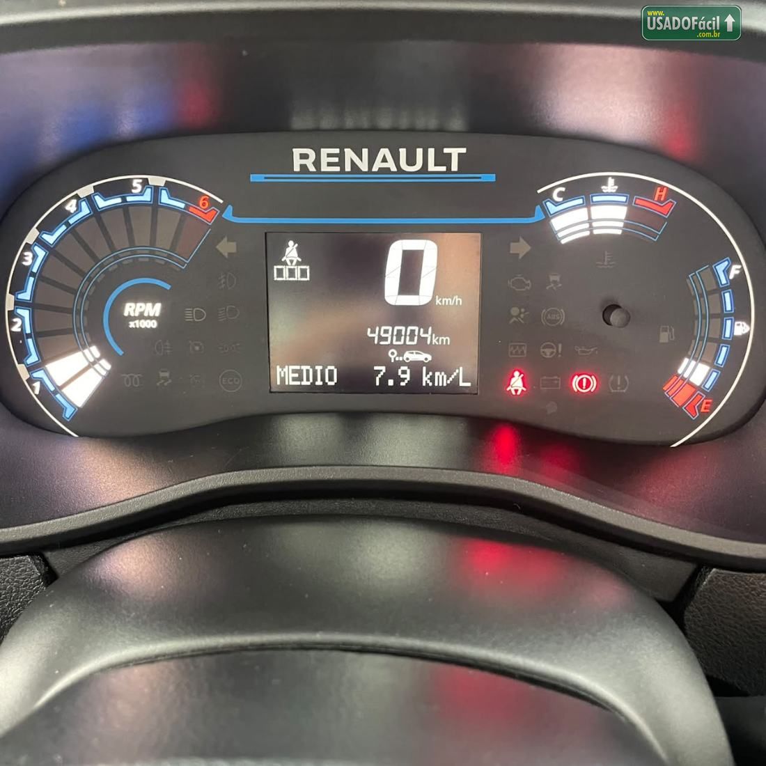 Renault Kwid Zen 1.0 Mecânico Flex 2022/2023 — foto 8 de 16