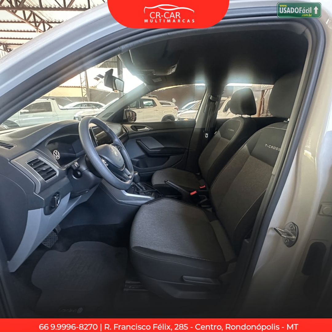 Volkswagen T-Cross Sense 200 TSI 1.0 Automático Flex 2024/2025 — foto 10 de 15
