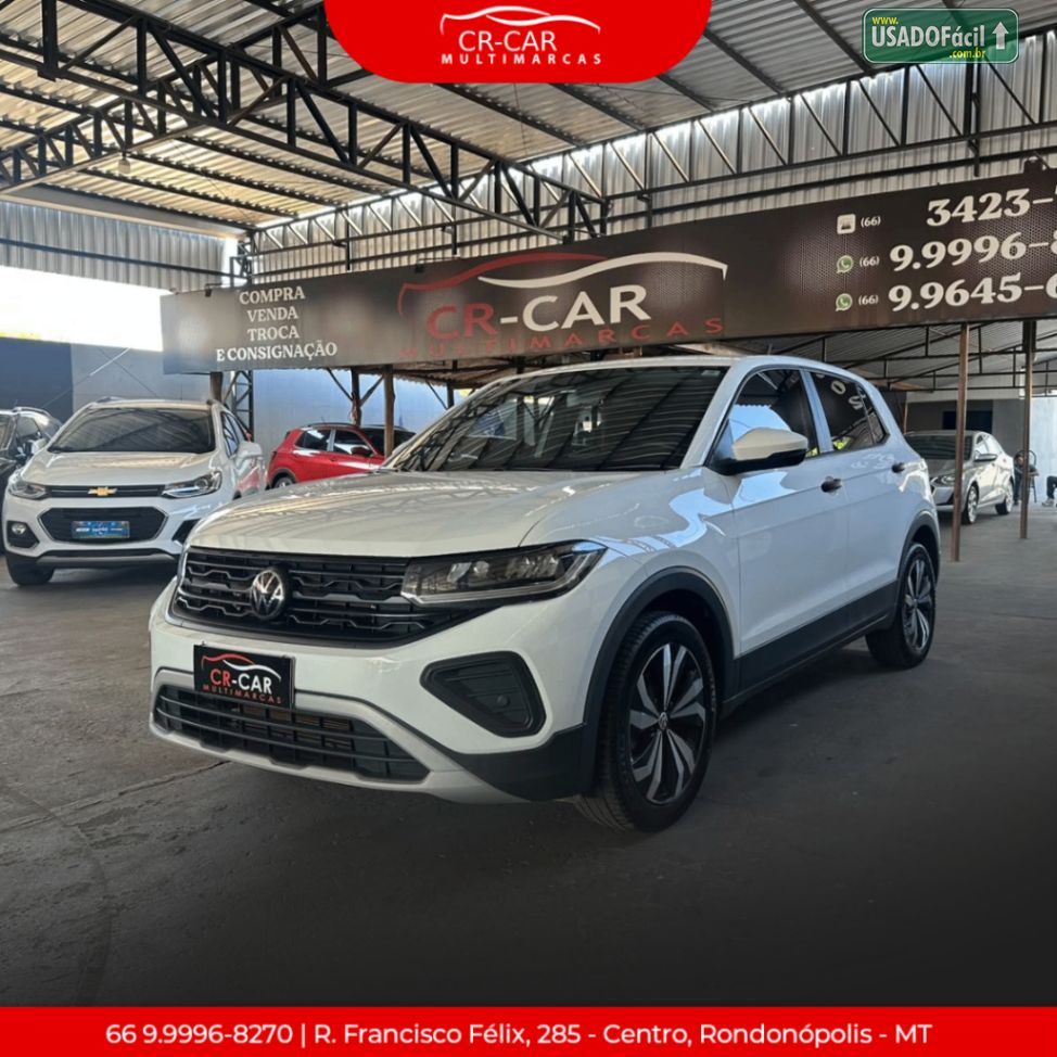 Volkswagen T-Cross Sense 200 TSI 1.0 Automático Flex 2024/2025 — foto 3 de 15