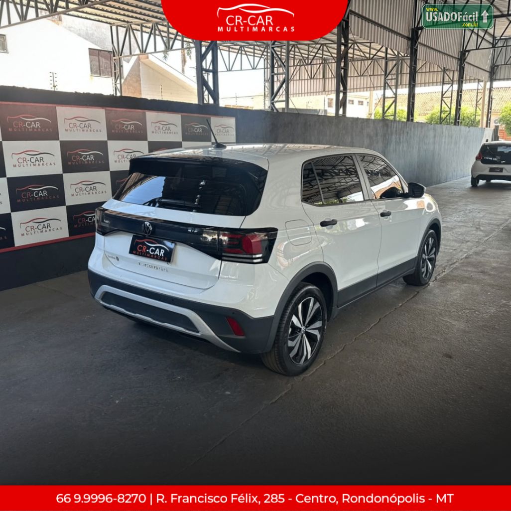 Volkswagen T-Cross Sense 200 TSI 1.0 Automático Flex 2024/2025 — foto 6 de 15