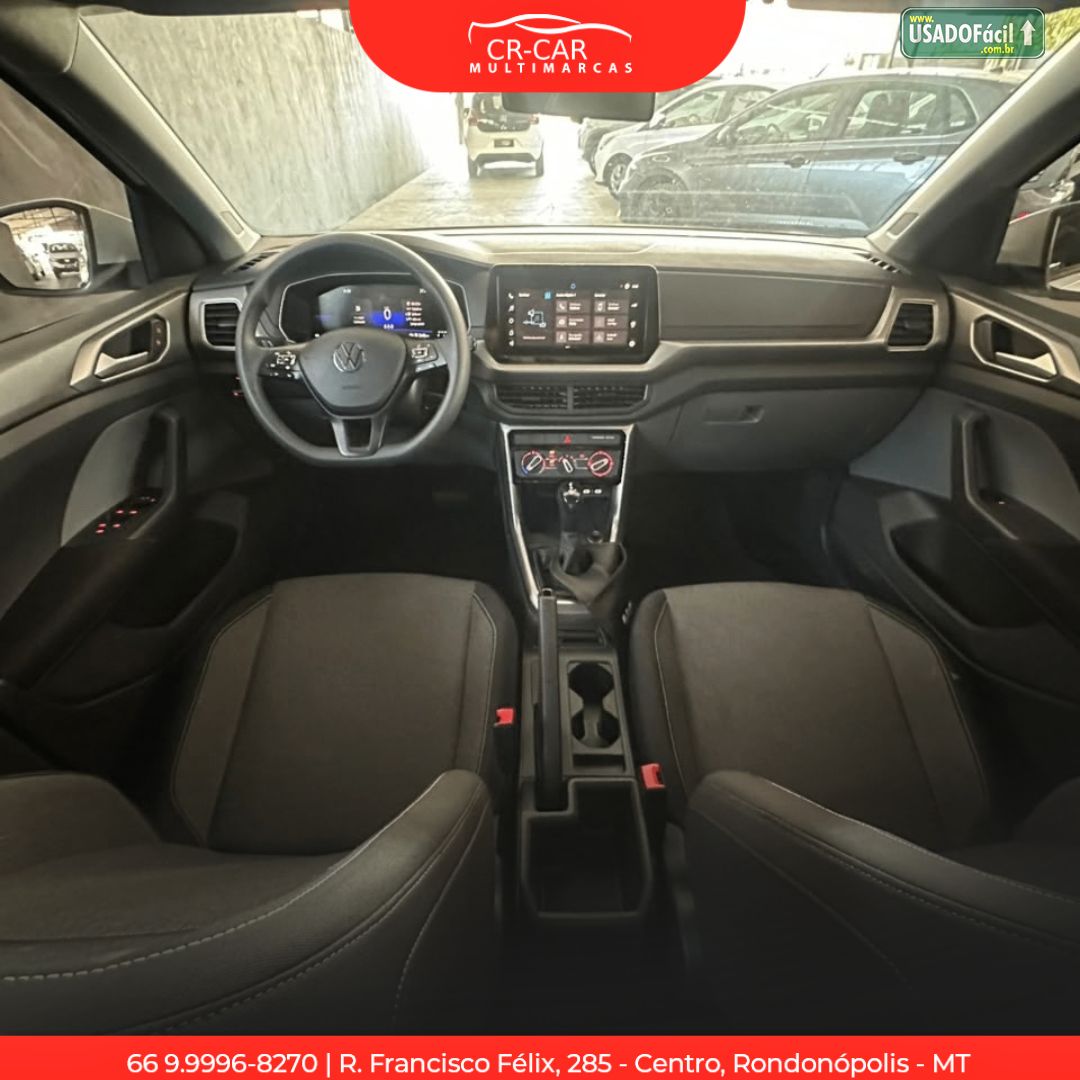 Volkswagen T-Cross Sense 200 TSI 1.0 Automático Flex 2024/2025 — foto 9 de 15