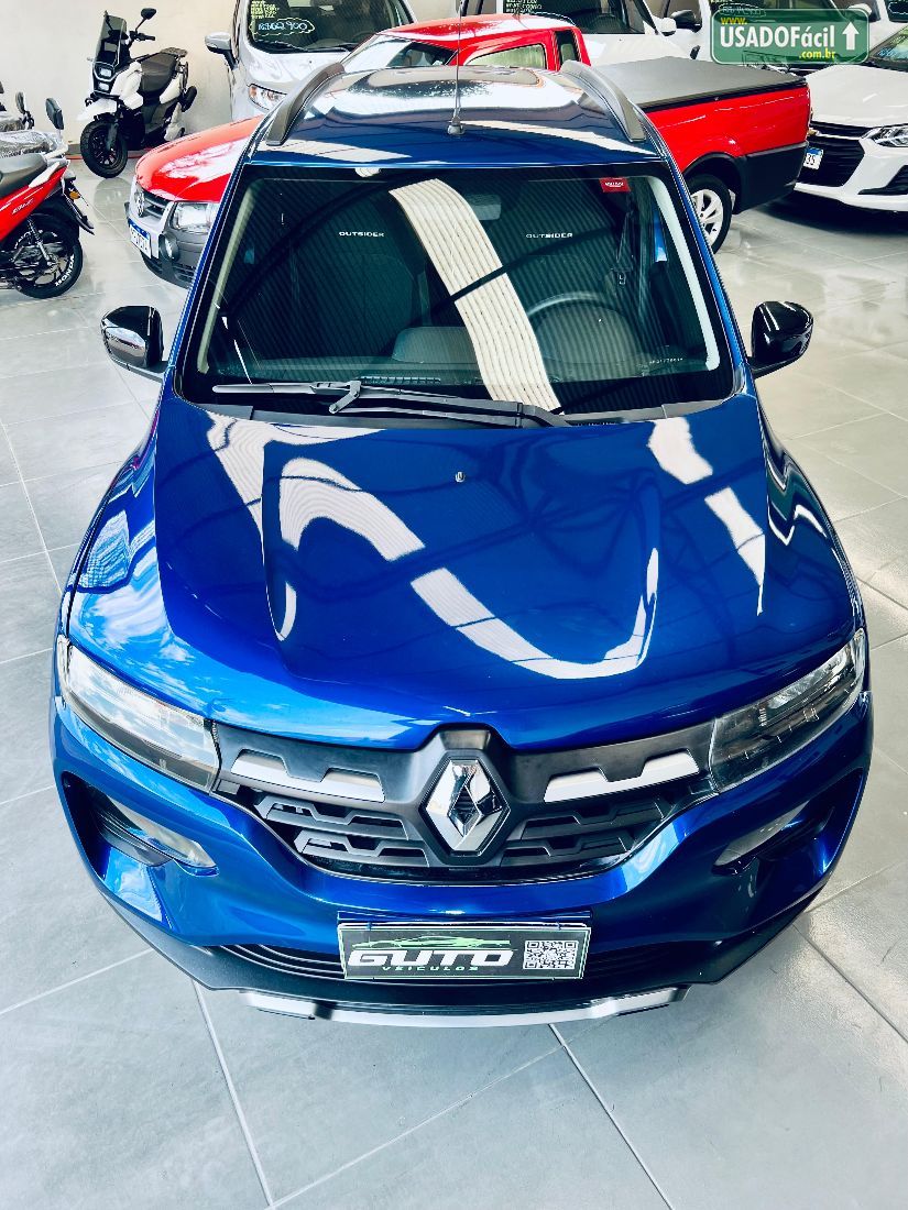 Renault Kwid Outsider 1.0 Mecânico Flex 2023/2024 — foto 3 de 12