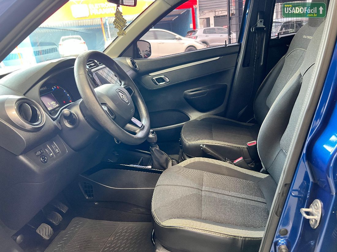 Renault Kwid Outsider 1.0 Mecânico Flex 2023/2024 — foto 5 de 12