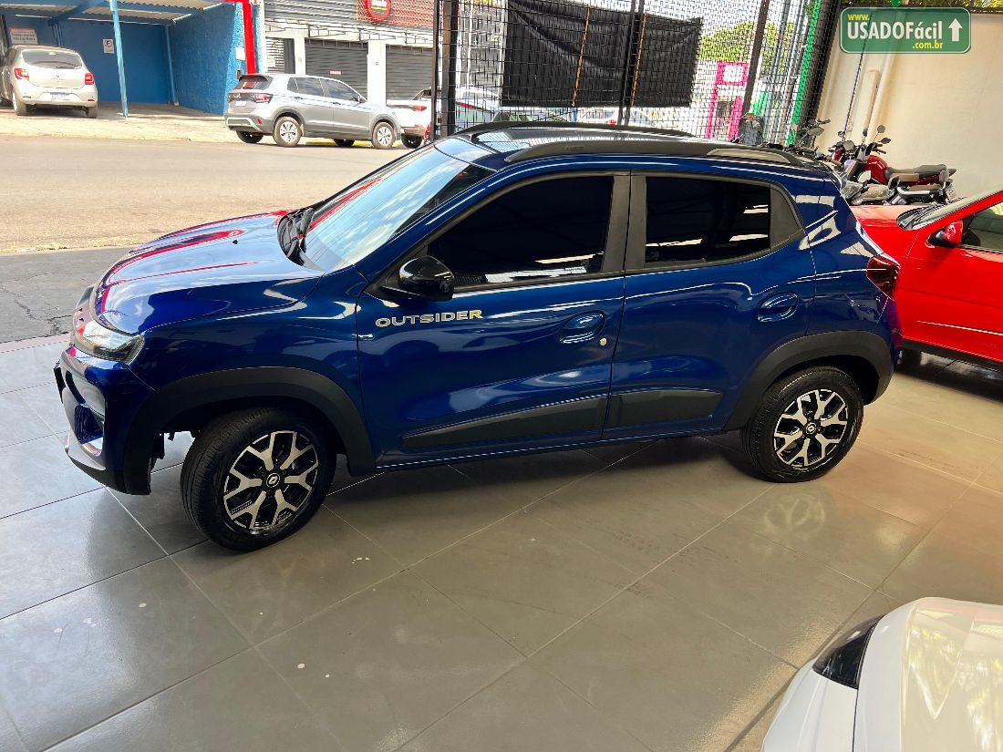 Renault Kwid Outsider 1.0 Mecânico Flex 2023/2024 — foto 6 de 12