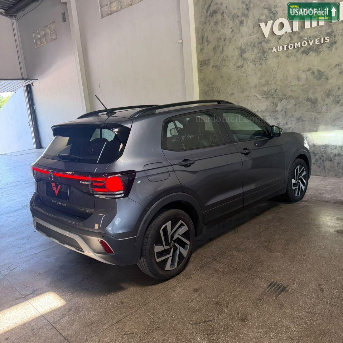 VOLKSWAGEN T-Cross Comfortline 200 TSI 1.0 Automático Flex 2024/2025 — foto 9 de 23