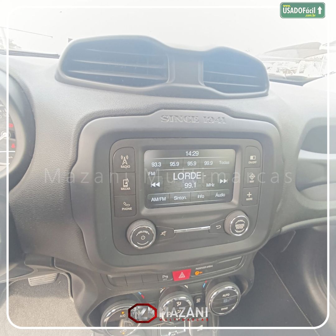 Jeep Renegade Longitude 2.0 4x4 Turbo Automático Diesel 2016/2016 — foto 14 de 24